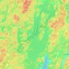 Bolmen topographic map, elevation, terrain