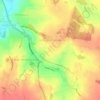 Little Whelnetham topographic map, elevation, terrain