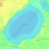 Devils Lake topographic map, elevation, terrain