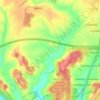 Winterbourne topographic map, elevation, terrain