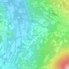 Ferrera di Varese topographic map, elevation, terrain
