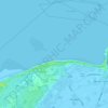 Renesse topographic map, elevation, terrain