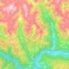 Mühlbach - Rio di Pusteria topographic map, elevation, terrain