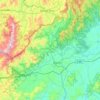 McDowell County topographic map, elevation, terrain