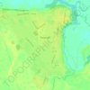 городское поселение Глушково topographic map, elevation, terrain