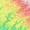 Condom-d'Aubrac topographic map, elevation, terrain