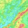 Hope Township topographic map, elevation, terrain