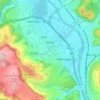 Ballern topographic map, elevation, terrain