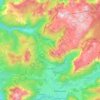 Altaussee topographic map, elevation, terrain