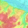 Turquant topographic map, elevation, terrain