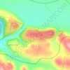 Mevo Dotan topographic map, elevation, terrain