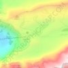 Glattalp topographic map, elevation, terrain