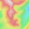 Hard Tarn topographic map, elevation, terrain