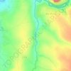 Koeneng topographic map, elevation, terrain