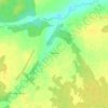 Куршево topographic map, elevation, terrain