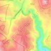 Tkoa topographic map, elevation, terrain