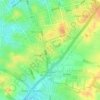 Kfar Bilu topographic map, elevation, terrain