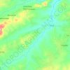 Luvuvhu topographic map, elevation, terrain