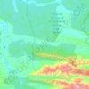 Río Camisea topographic map, elevation, terrain