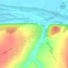 Четырчи topographic map, elevation, terrain