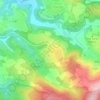 Givat Ela topographic map, elevation, terrain