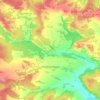 Калат topographic map, elevation, terrain