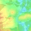 Galkino topographic map, elevation, terrain