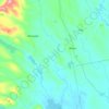 East Branch Big Musquash Stream topographic map, elevation, terrain