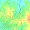 Moshi Traffic Park topographic map, elevation, terrain