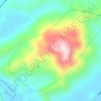 Serra do Arrepiado topographic map, elevation, terrain