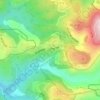 Talmon topographic map, elevation, terrain