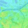 Helge topographic map, elevation, terrain