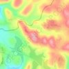 Ahia topographic map, elevation, terrain