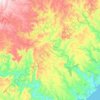 Xora topographic map, elevation, terrain