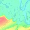 озеро Тёткино topographic map, elevation, terrain