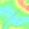 Asa topographic map, elevation, terrain