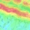 Le Gros Chene topographic map, elevation, terrain