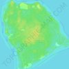 Georgina Island topographic map, elevation, terrain