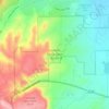 Hidden Mesa Open Space topographic map, elevation, terrain