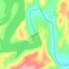 Nahoon Dam topographic map, elevation, terrain