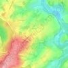 Samme topographic map, elevation, terrain