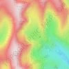 Levers Water topographic map, elevation, terrain