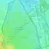 Houtdorperveld topographic map, elevation, terrain