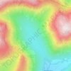 Mosedale topographic map, elevation, terrain