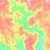 Mwgahumbe topographic map, elevation, terrain