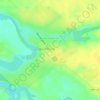 Сергиевская topographic map, elevation, terrain