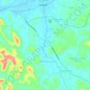 Sungai Kupang topographic map, elevation, terrain