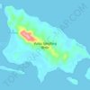 Pulau Sanglang Besar topographic map, elevation, terrain