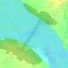 Medigadda Barrage topographic map, elevation, terrain