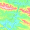 Bushman's River topographic map, elevation, terrain